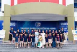 Ban Tổ chức “Siêu mẫu nhí toàn năng mùa 2” đến thăm Trường Đoàn Thị Điểm Hạ Long và vinh danh Á quân 2 Nguyễn Ngọc Anh