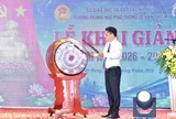 Trường THPT Lê Văn Thiêm khai giảng năm học 2026-2027, hướng tới dấu mốc 30 năm thành lập