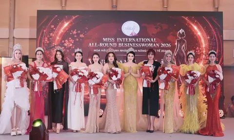 Hoa hậu Lê Thị Thúy Vân – Hoa hậu Doanh nhân Di sản Quốc tế 2025 đảm nhận vị trí Ban giám khảo quyền lực tại Miss International All-Round Businesswoman 2026