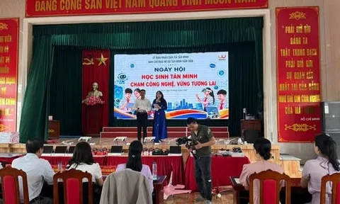 Tân Minh - Hải Phòng thúc đẩy chuyển đổi số giáo dục, đưa tiếng Anh và công nghệ đến gần hơn với học sinh