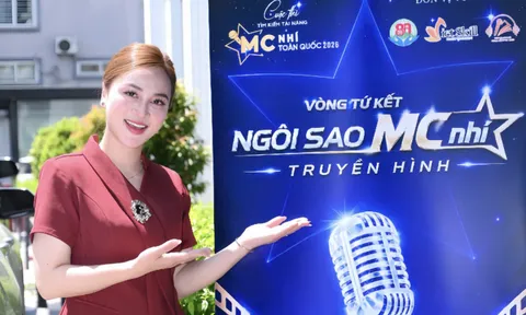Huấn luyện viên MC nhí Quốc gia Kiều Trang và dấu ấn tại Cuộc thi Tìm kiếm Tài năng MC nhí toàn quốc 2026