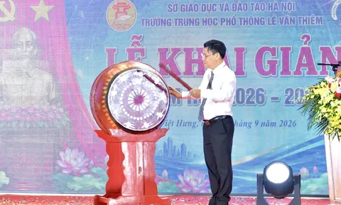 Trường THPT Lê Văn Thiêm khai giảng năm học 2026-2027, hướng tới dấu mốc 30 năm thành lập