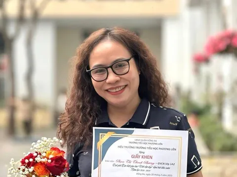 Cô giáo luyện chữ đẹp 7X – Tấm gương cho thế hệ giáo viên trẻ về sự nhiệt huyết trong giáo dục