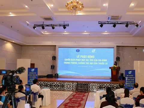 Cần Thơ rộn ràng phát động chiến dịch “Gia đình có sức khỏe – Không khói thuốc”