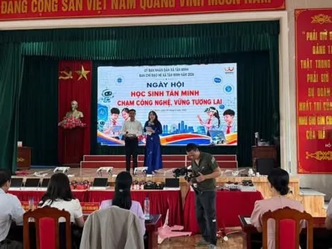 Tân Minh - Hải Phòng thúc đẩy chuyển đổi số giáo dục, đưa tiếng Anh và công nghệ đến gần hơn với học sinh