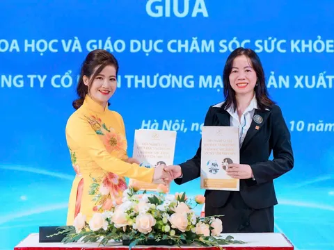 Ký Kết Hợp Tác Phát Triển Sản Phẩm Giữa Viện Nghiên Cứu Khoa Học Và Giáo Dục Chăm Sóc Sức Khỏe, Sắc Đẹp Thế Hệ Mới và Công Ty CP Thương Mại Sản Xuất Bioviet