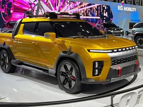 Bán Tải Điện Đầu Tiên Của Hàn Quốc Không Phải Hyundai Và Kia