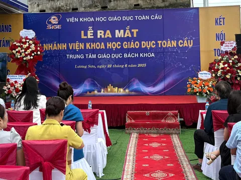 Viện Khoa học Giáo dục Toàn cầu ra mắt Trung tâm Giáo dục Bách Khoa tại Hoà Bình