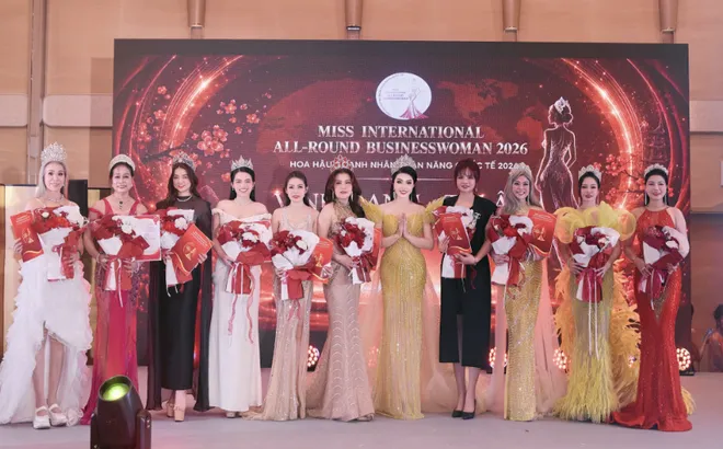 Hoa hậu Lê Thị Thúy Vân – Hoa hậu Doanh nhân Di sản Quốc tế 2025 đảm nhận vị trí Ban giám khảo quyền lực tại Miss International All-Round Businesswoman 2026