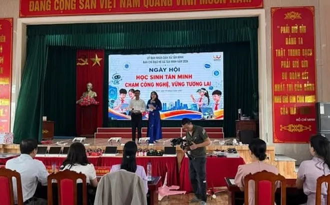 Tân Minh - Hải Phòng thúc đẩy chuyển đổi số giáo dục, đưa tiếng Anh và công nghệ đến gần hơn với học sinh