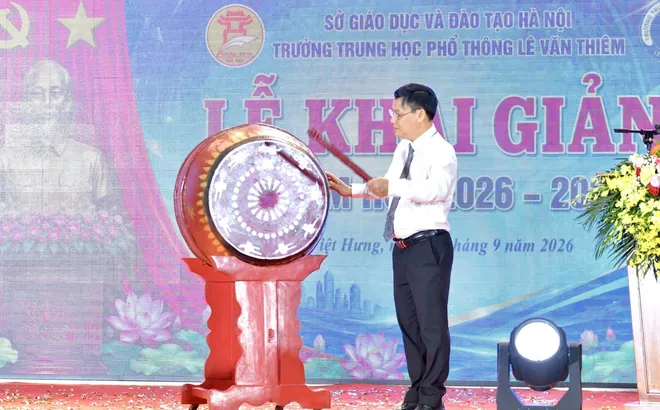 Trường THPT Lê Văn Thiêm khai giảng năm học 2026-2027, hướng tới dấu mốc 30 năm thành lập